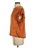 Maje 100% Silk Orange Short Sleeve Top Size Sm (1) - photo 5