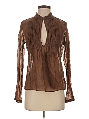 Apostrophe Long Sleeve Blouse (view 1)
