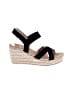 CL by Laundry Black Wedges Size 9 1/2 - photo 1