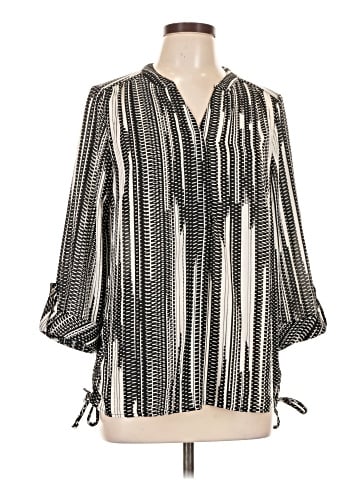 Sara Michelle Long Sleeve Blouse (view 1)
