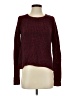 Gap Outlet Tweed Burgundy Pullover Sweater Size S - photo 1