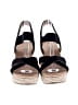 CL by Laundry Black Wedges Size 9 1/2 - photo 2