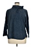 Max Studio Blue Poncho Size 1X - photo 1