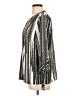 Sara Michelle 100% Polyester Silver Long Sleeve Blouse Size L - photo 5