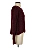 Gap Outlet Tweed Burgundy Pullover Sweater Size S - photo 4