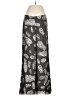 Nic + Zoe 100% Rayon Paisley Black Casual Pants Size 8 - photo 1