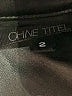 Ohne Titel 100% Polyester Black Trenchcoat Size 2 - photo 6