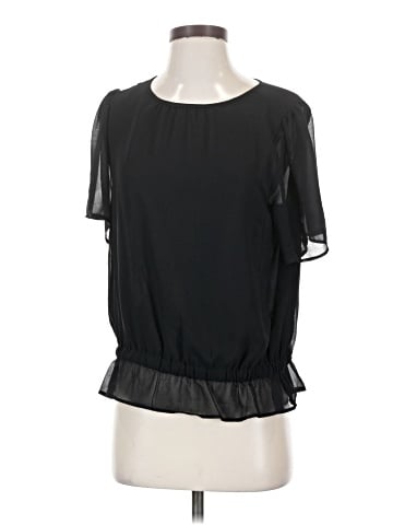 Ann Taylor Short Sleeve Blouse (view 1)