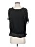 Ann Taylor 100% Polyester Black Short Sleeve Blouse Size S - photo 1