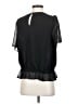 Ann Taylor 100% Polyester Black Short Sleeve Blouse Size S - photo 2