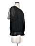 Ann Taylor 100% Polyester Black Short Sleeve Blouse Size S - photo 4