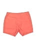 Lands' End 100% Cotton Solid Orange Shorts Size 7 - photo 1