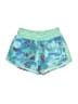 C9 By Champion 100% Polyester Print Teal Shorts Size 10 - 12 - photo 1