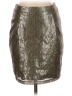 Kardashian Kollection Metallic Silver Casual Skirt Size S - photo 1