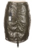Kardashian Kollection Metallic Silver Casual Skirt Size S - photo 2