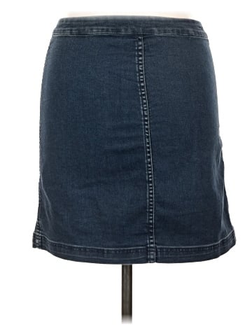 Free People Denim Skirt (view 2)