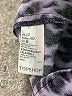 Topshop 100% Polyester Animal Print Purple Sleeveless Blouse Size 8 - photo 8
