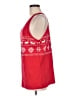 Canvas Red Sleeveless Top Size M - photo 5