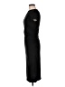 Aqua Solid Black Casual Dress Size M - photo 5