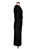 Aqua Solid Black Casual Dress Size M - photo 4