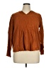 Old Navy Brown Long Sleeve Blouse Size XL - photo 1