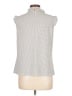 Adrianna Papell Gray Sleeveless Blouse Size L - photo 2