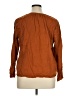 Old Navy Brown Long Sleeve Blouse Size XL - photo 2