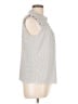 Adrianna Papell Gray Sleeveless Blouse Size L - photo 4