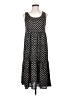 Max Studio Polka Dots Black Casual Dress Size XS - photo 1