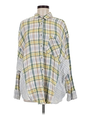 Free People Long Sleeve Button-Down Shirt (view 1)
