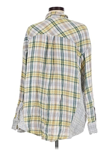 Free People Long Sleeve Button-Down Shirt (view 2)
