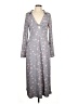 WAYF Gray Casual Dress Size L - photo 1
