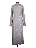 WAYF Gray Casual Dress Size L - photo 2