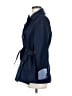 Weatherproof 100% Polyester Blue Trenchcoat Size M - photo 5