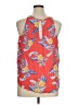 Old Navy Red Sleeveless Blouse Size XL - photo 2