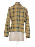 Allegra K 100% Polyester Plaid Yellow Blazer Size S - photo 2