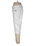 Nike 100% Polyester Solid White Casual Pants Size L - photo 5