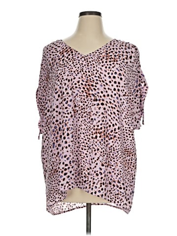 CAbi Short Sleeve Blouse (view 1)