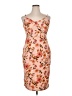 No Boundaries 100% Recycled Polyester Tropical Orange Cocktail Dress Size XL - photo 1