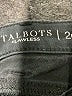 Talbots Black Jeans Size 2 - photo 4