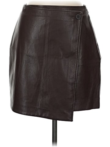 Babaton Faux Leather Skirt (view 1)