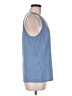 Canvas Blue Sleeveless Top Size M - photo 4