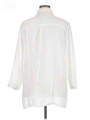 Eileen Fisher 3/4 Sleeve Button-Down Shirt (view 2)