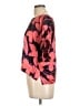 Milly Pink Short Sleeve Blouse Size L - photo 5