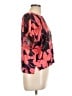 Milly Pink Short Sleeve Blouse Size L - photo 4