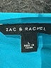 Zac & Rachel 100% Polyester Teal Short Sleeve Blouse Size L - photo 7