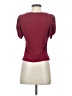 Lulus Burgundy Short Sleeve Top Size S - photo 2