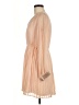 Alya 100% Polyester Solid Tan Casual Dress Size M - photo 5