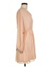 Alya 100% Polyester Solid Tan Casual Dress Size M - photo 4