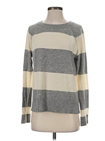 White + Warren Cashmere Pullover Sweater (view 1)